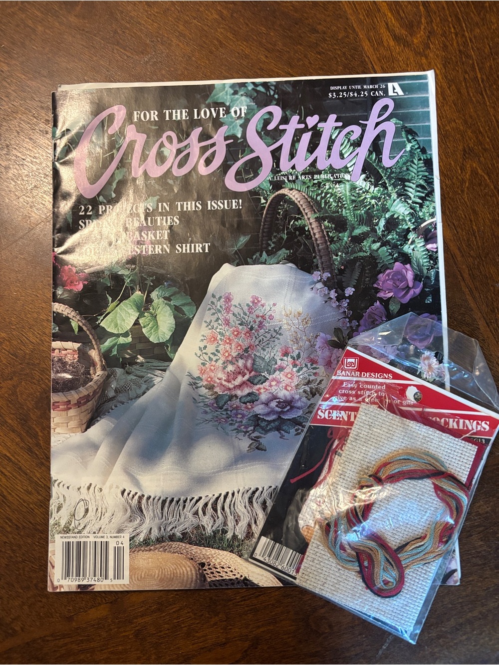 Vintage For the Love of Cross Stitch Magazine